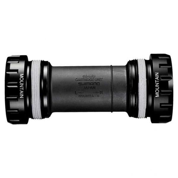 Shimano Caixa de pedalier Xt Mt800 Hollowtech Ii Bottom Bracket Black / Silver 68/73 mm