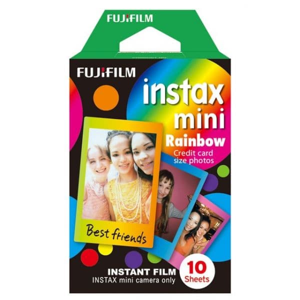 Fujifilm Carga Instax Mini Rainbow - 10 Unidades