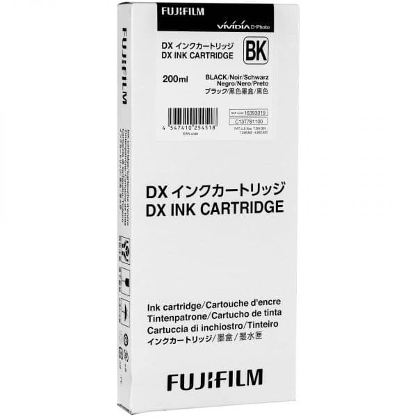 Tinteiro Fujifilm para Impressora Fuji Drylab DX100 Preto 200ml