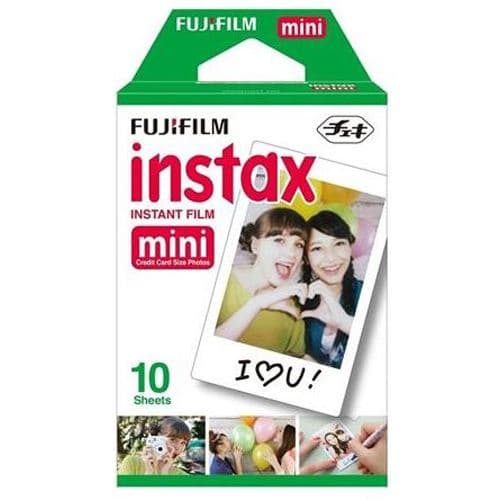 Carga FujiFilm ColorFilmInstax Mini - 10 Folhas
