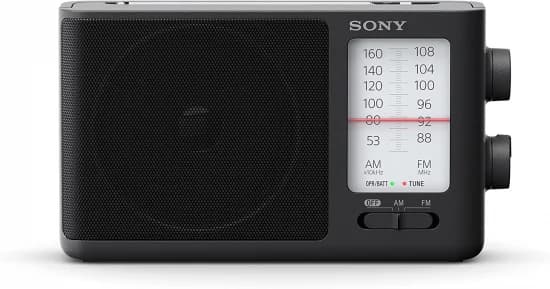 Sony Rádio Portátil ICF-506 Black