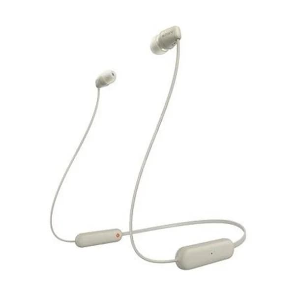 Sony Auriculares Bluetooth WI-C100 Bege
