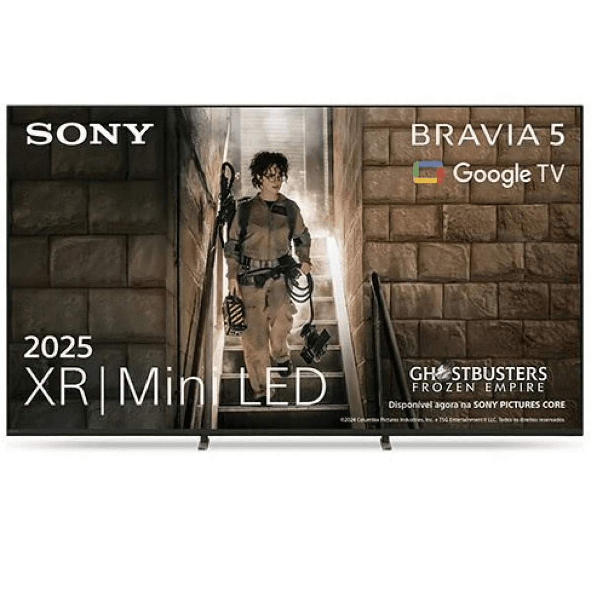 TV Sony 85" K85XR55BP Bravia 5 XR Processor Mini LED 4K UHD HDR Smart TV (Google TV)