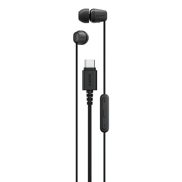 Sony IER-EX15C Auriculares In-Ear USB-C com Microfone Preto