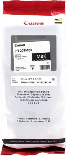 Tinteiro Canon PFI-207MBK Matte Black 8788B001AA