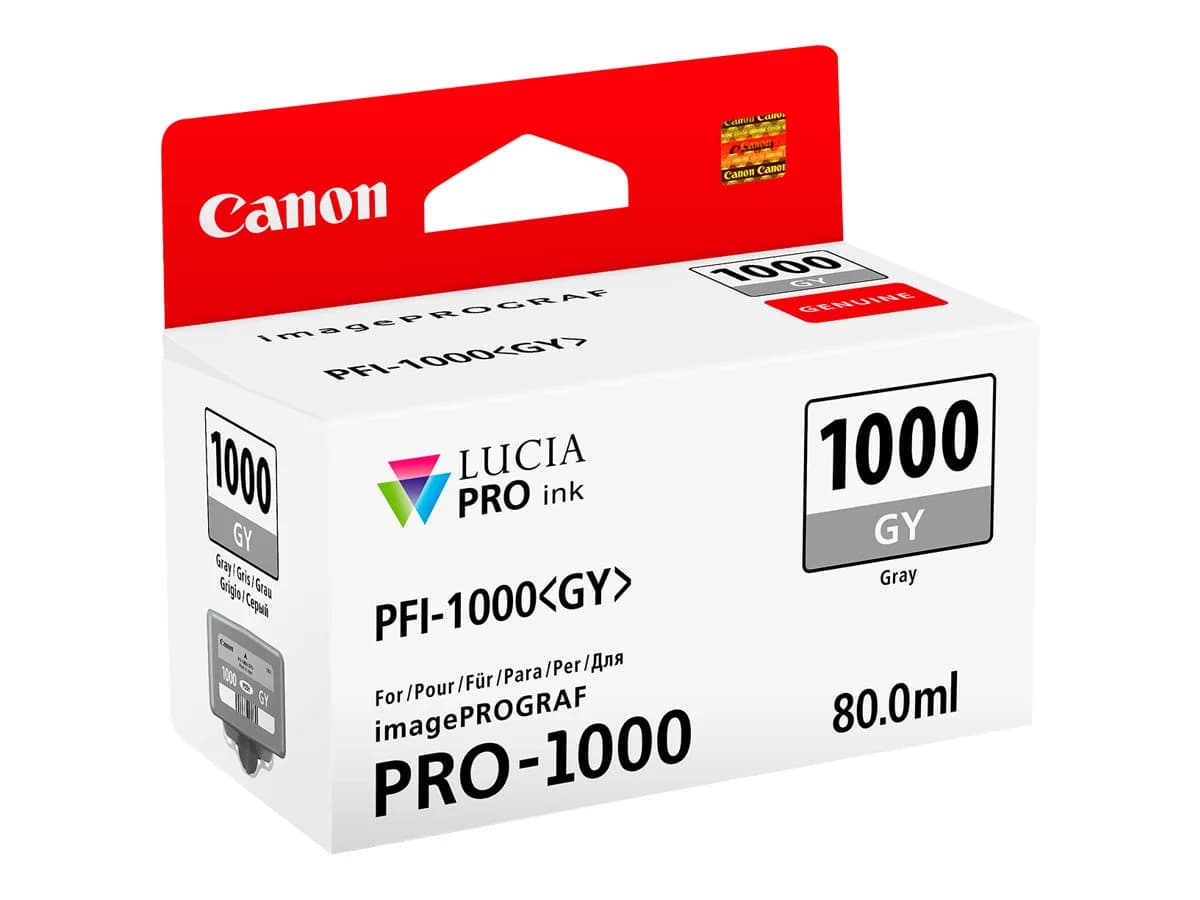 Tinteiro Canon PFI-1000GY Grey - 0552C001AA