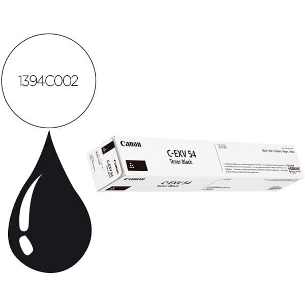 CANON Toner EXV54: IR C3025i Preto 15.500p. 4549292080452