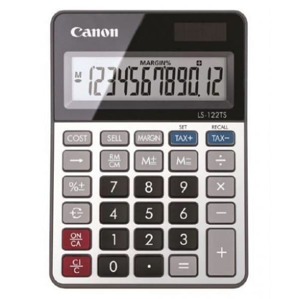 Calculadora Canon LS-122TS DBL - 2470C002AA