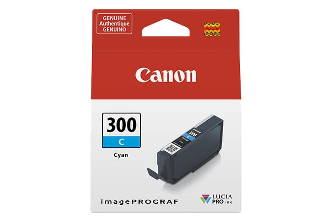 Tinteiro Canon PFI-300 RPO Cian 4194C001