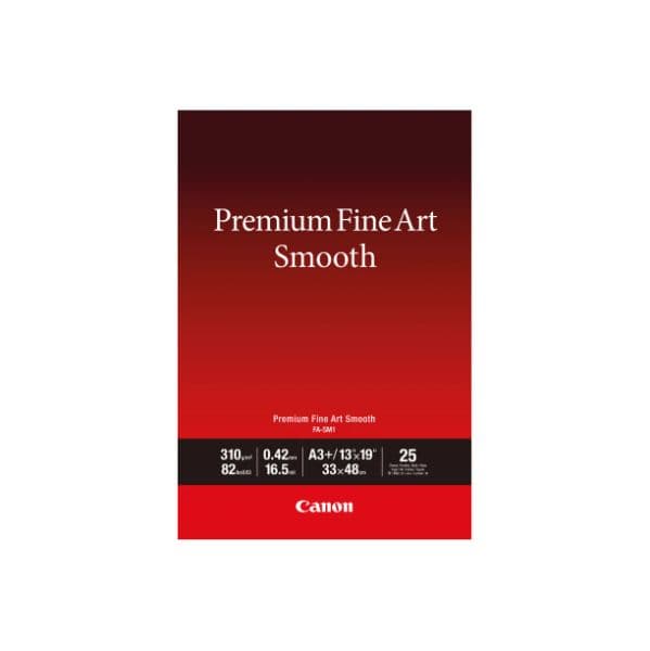 Canon Premium FineArt Smooth A3+ 25 Folhas