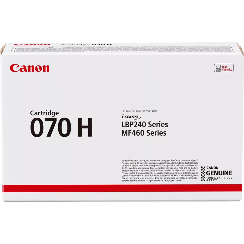 TONER ORIGINAL CANON 070H PRETO