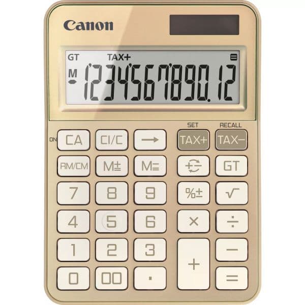 Calculadora Canon KS-125KB-GD Gold