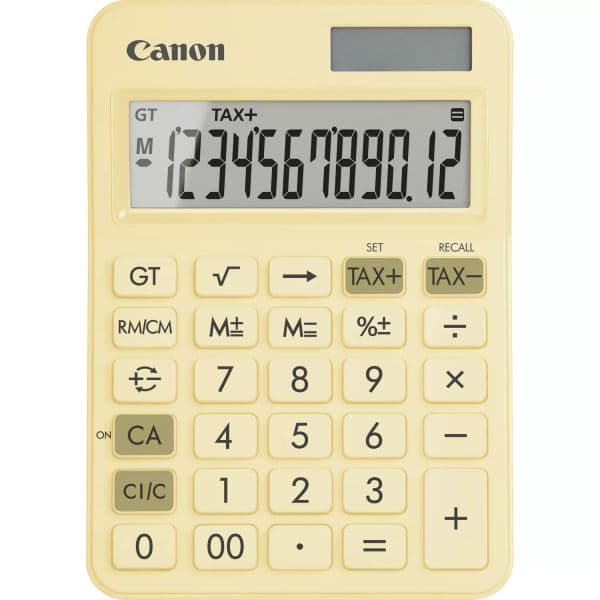 Calculadora Canon LS-125KB Amarelo