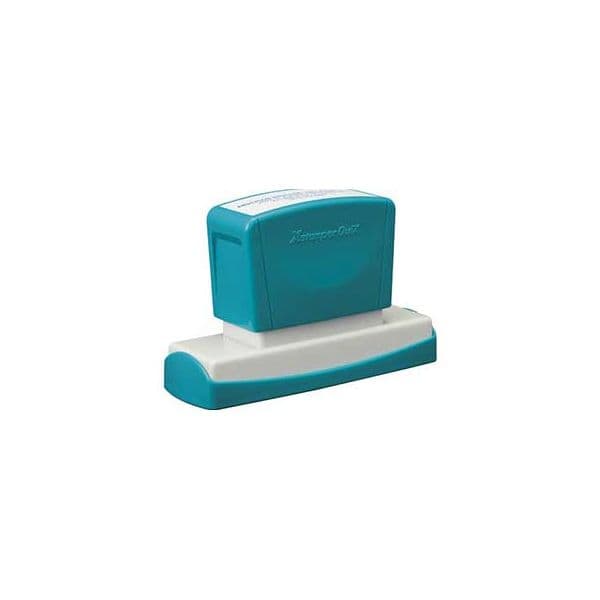 Xstamper Carimbo 16x83mm Quix Preto 1un. XST-Q26B