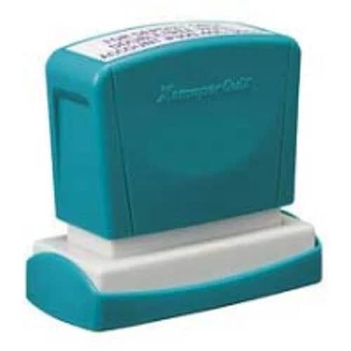 Carimbo 16x48mm Preto Xstamper Quix Q11B 1un (1 Uni.)