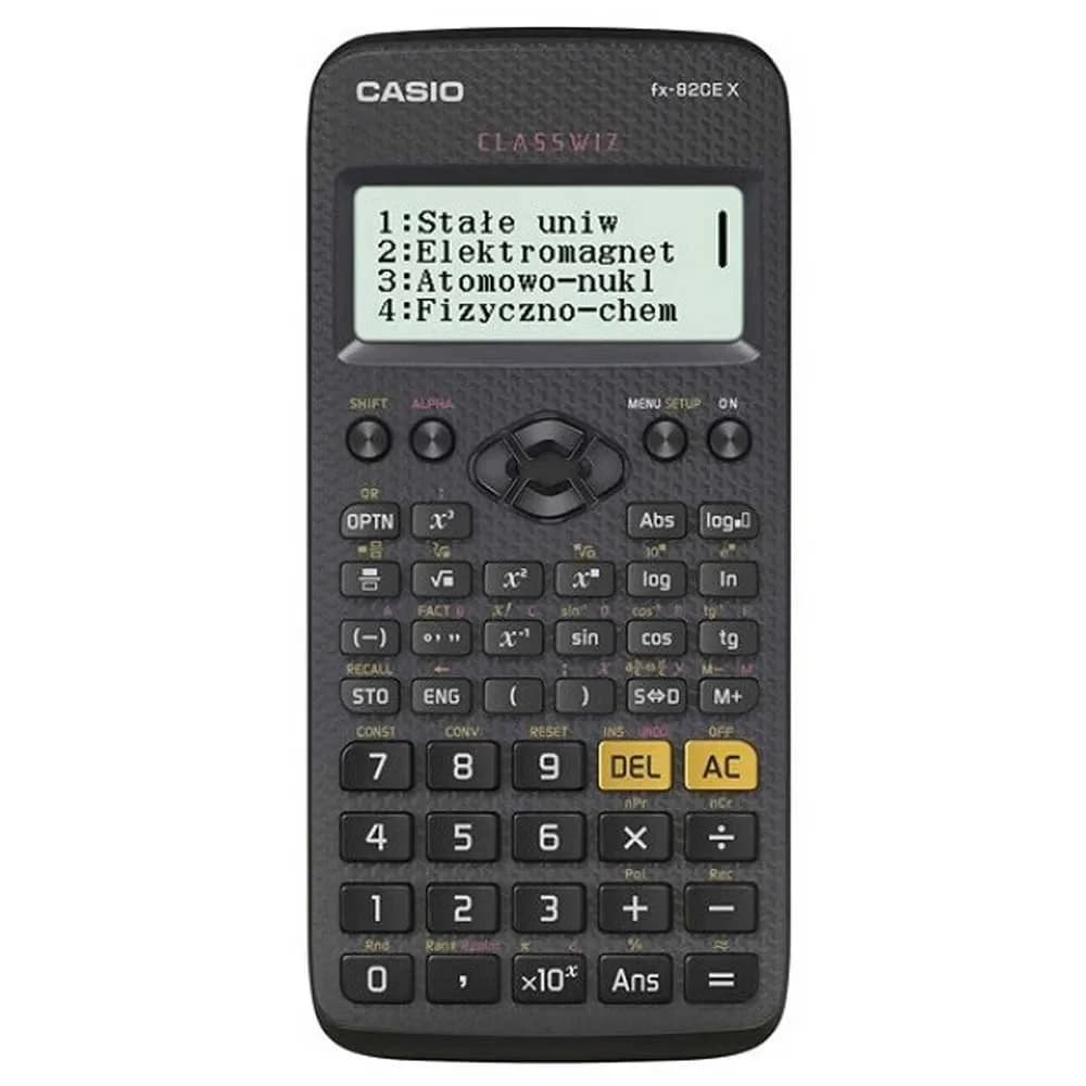 Calculadora Casio Científica FX 82CEX Black