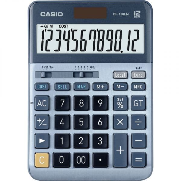 Calculadora Casio DF-120EM - DF-120EM