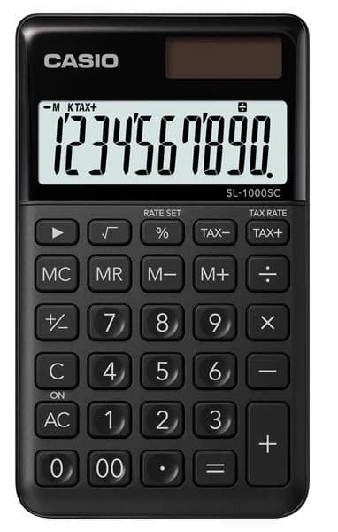 Calculadora Casio Básica SL-1000SC Preto