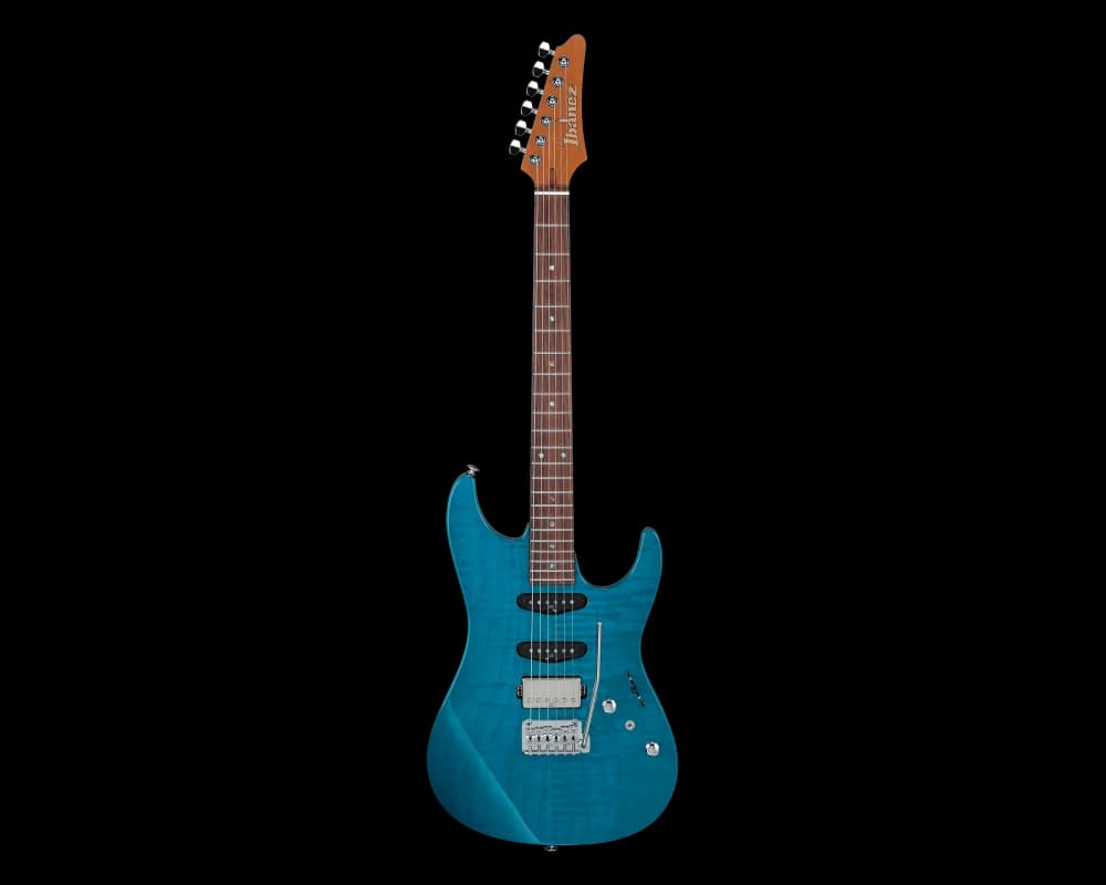 Ibanez MMN1-TAB Signature Martin Miller (Transparent Aqua Blue] - BimotorDJ