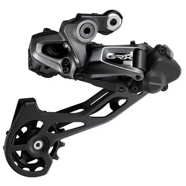 Shimano Desviadores Grx Di2 Shadow Plus Grey 42t