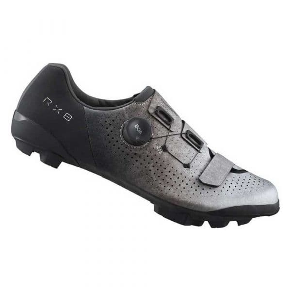 Shimano Rx801 Gravel Shoes Preto,Prateado 45 Homem