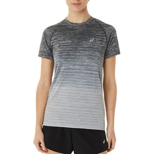 Asics Seamless Ss Top 2012c385-020 Xs Cinzento