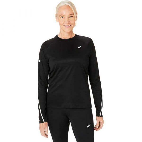 Asics Camisola Road Lite-show Ls Top 2012d080-001 S Preto