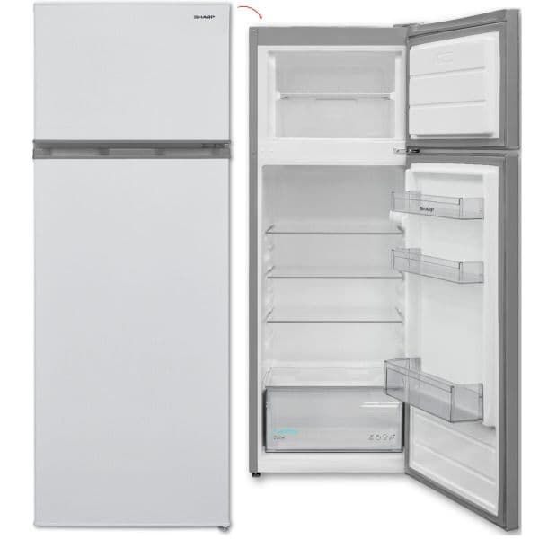 Frigorífico 2 Portas Sharp SJFTB01ITXWEES 213L Classe E