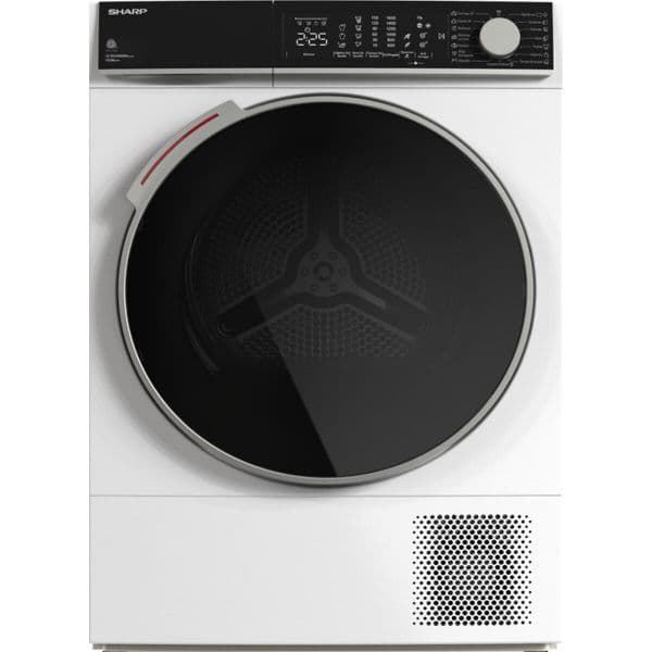 Máquina de Secar Roupa Sharp KDNHL9S9GWDES 9kg Classe D