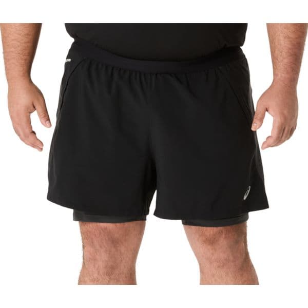 Asics Calções Road 2N1 5IN Short 2011d245-001 S Preto