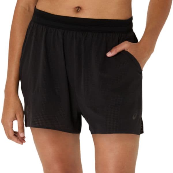 Asics Calções Fujitrail Elite Short 2012d205-001 L Preto