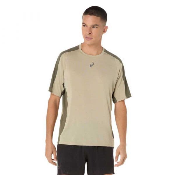 Asics T-shirt Fujitrail Elite Ss Top 2011d264-300 M Castanho