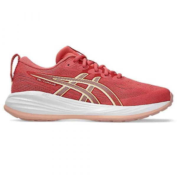 Asics Sapatilhas de Running Gel-cumulus 27 Gs Dark Pink Clay / Cream 32 1/2