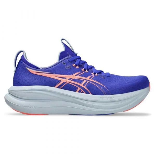 Asics Sapatilhas de Running Gel-nimbus 28 Cobalt Burst / Sun Coral 39 1/2