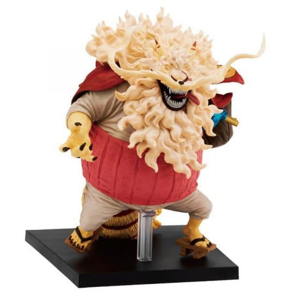 Banpresto Figura Ichibansho Nekomamushi as Nove Bainhas Vermelhas Estão Aqui One Piece 18cm