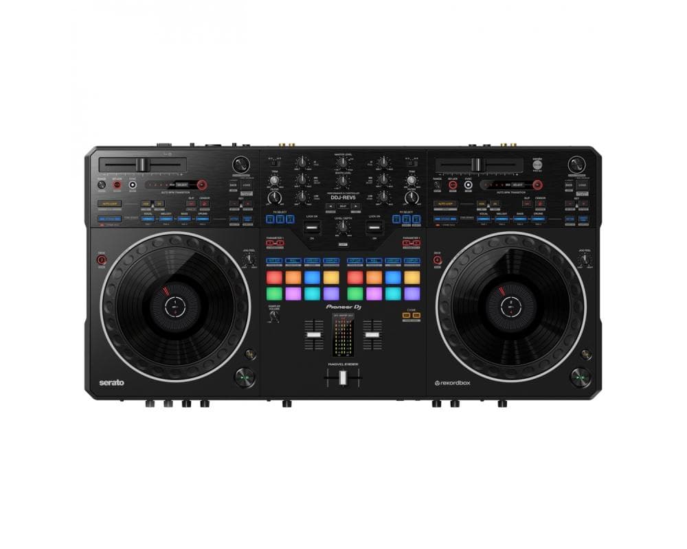 Pioneer DJ 2 Canais Rekordbox / Serato DJ Pro - DDJ-REV5