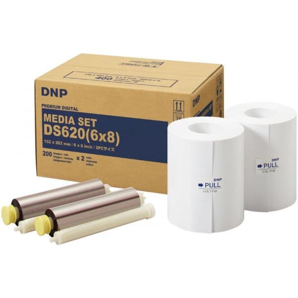 DNP Papel Térmico para DNP DS620 15x20cm 2x200 Fotos
