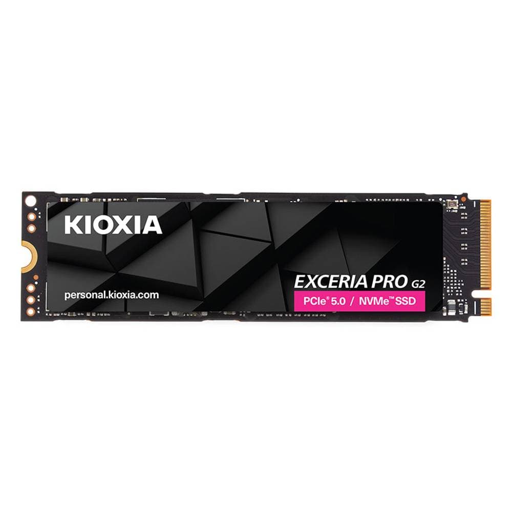 SSD KIOXIA 1TB EXCERIA PRO G2 M.2 2280 NVMe PCIe 5.0 Gen5 com Dissipação Avançada LVE10