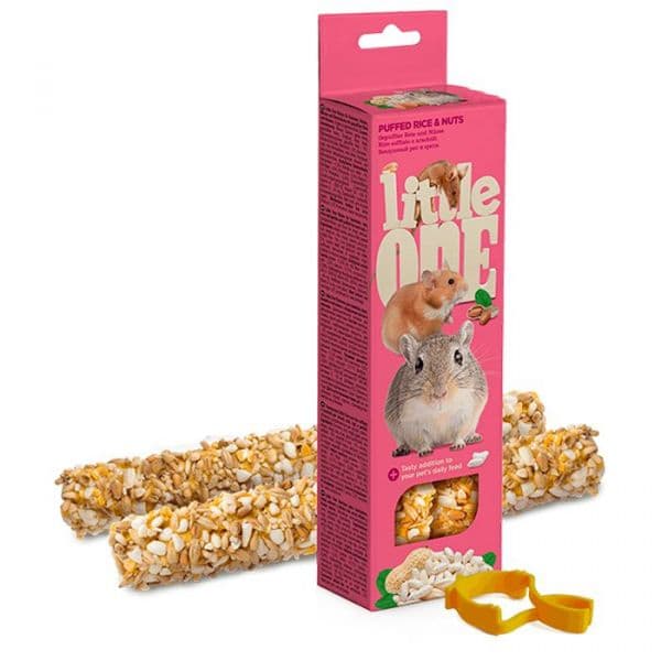 Little One Sticks Arroz e Nozes 2x 55g