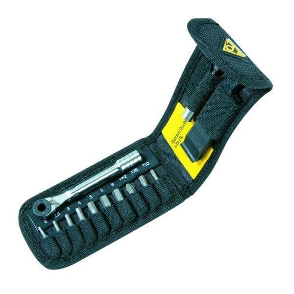 Topeak Chave de catraca Ratchet Rocket Lite DX com chaves sextavadas e Torx