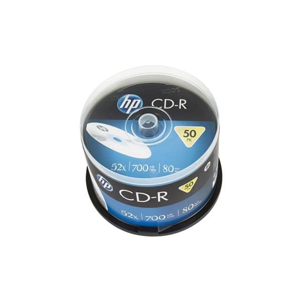 HP CD-R 700MB 52X Spindle 50 Printable