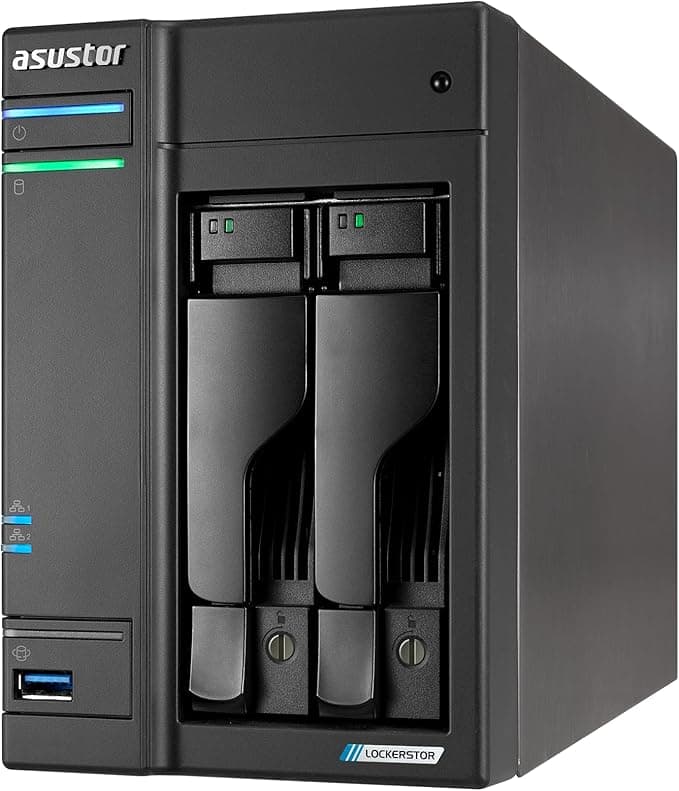 Asus NAS AS6702T v2 2 Baías Dual 5GbE
