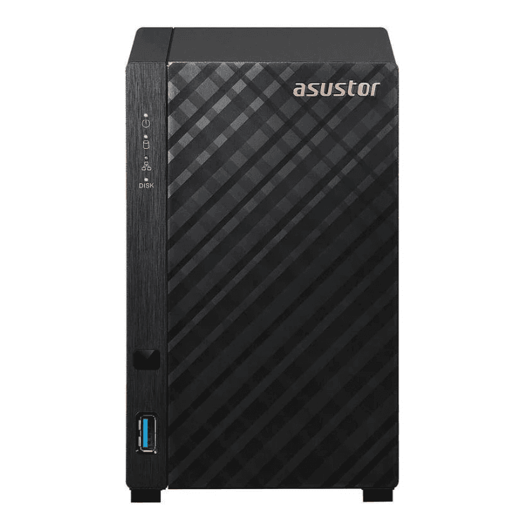 NAS Asustor AS1202T Drivestor 2 Gen2 2-Bay Realtek RTD1619B 1.7Ghz 1GB 2.5GBE USB