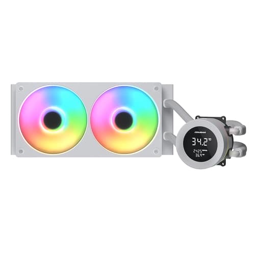 Cougar Poseidon Vistek ARGB Water Cooler All-In-One 240mm Branco