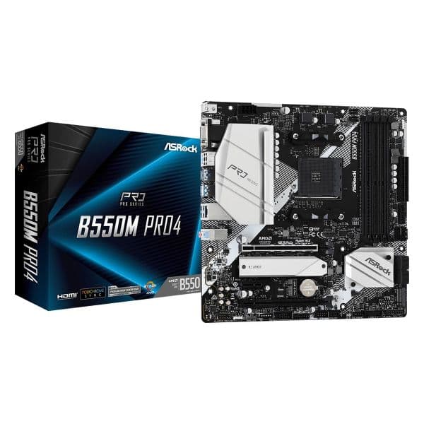 Motherboard ASRock B550M Pro4 - 90-MXBDK0-A0UAYZ