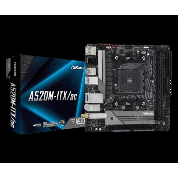 Motherboard AsRock A520M-ITX/AC