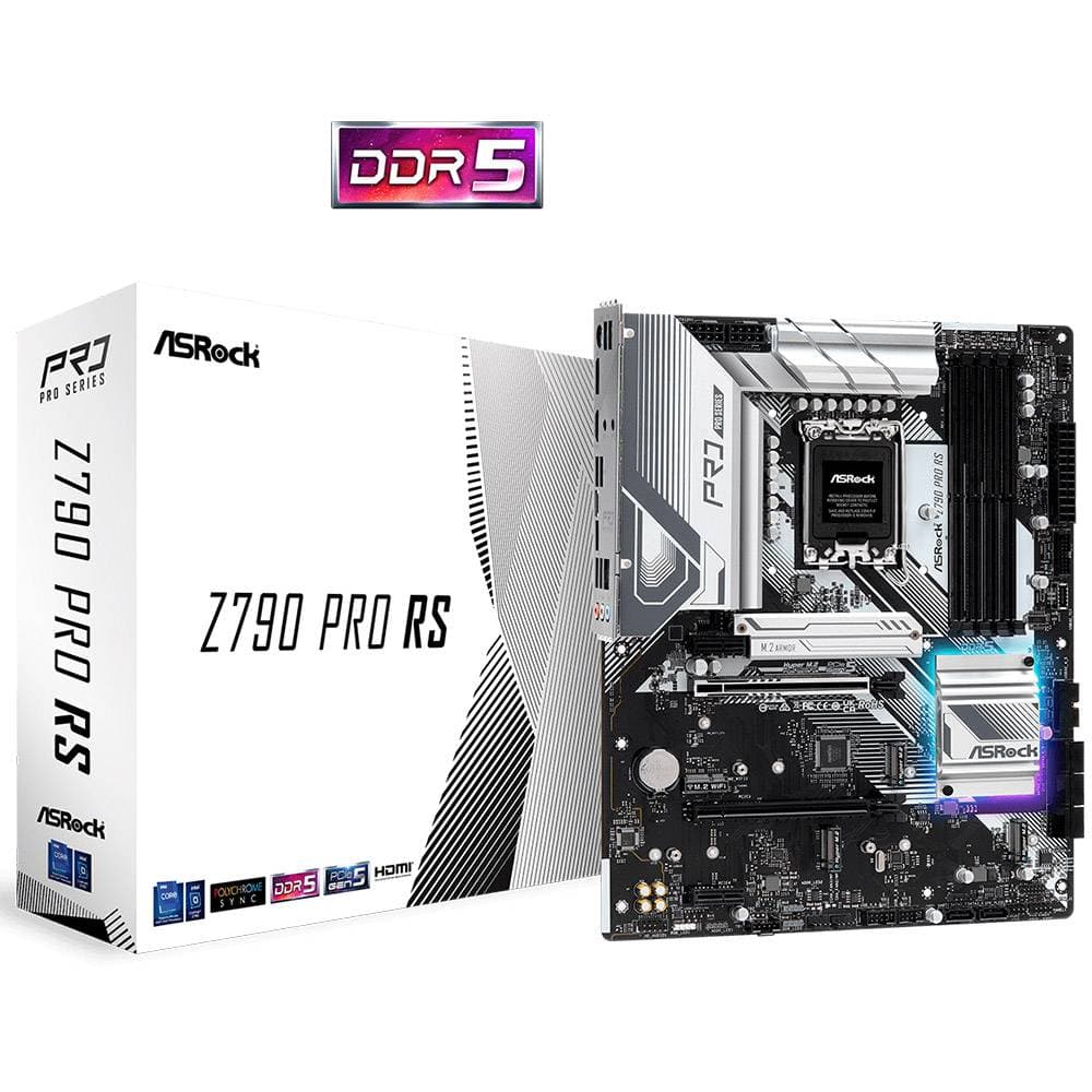 Asrock Z790 Pro RS Intel Z790 LGA 1700 ATX