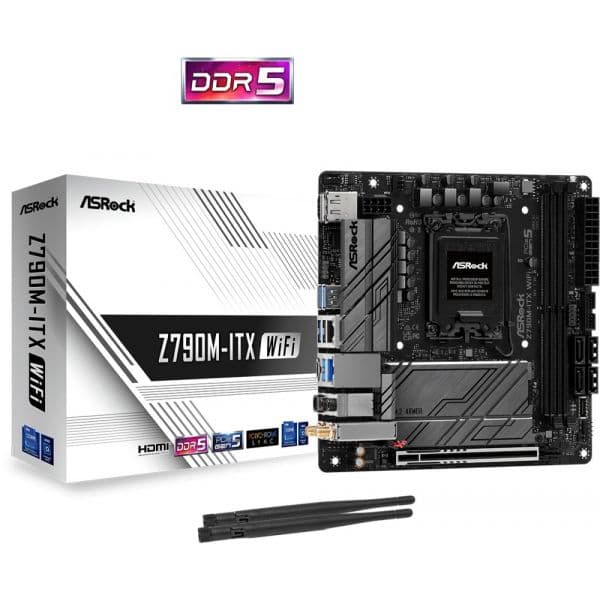Motherboard Asrock Z790M-ITX/WiFi - 90-MXBKE0-A0UAYZ