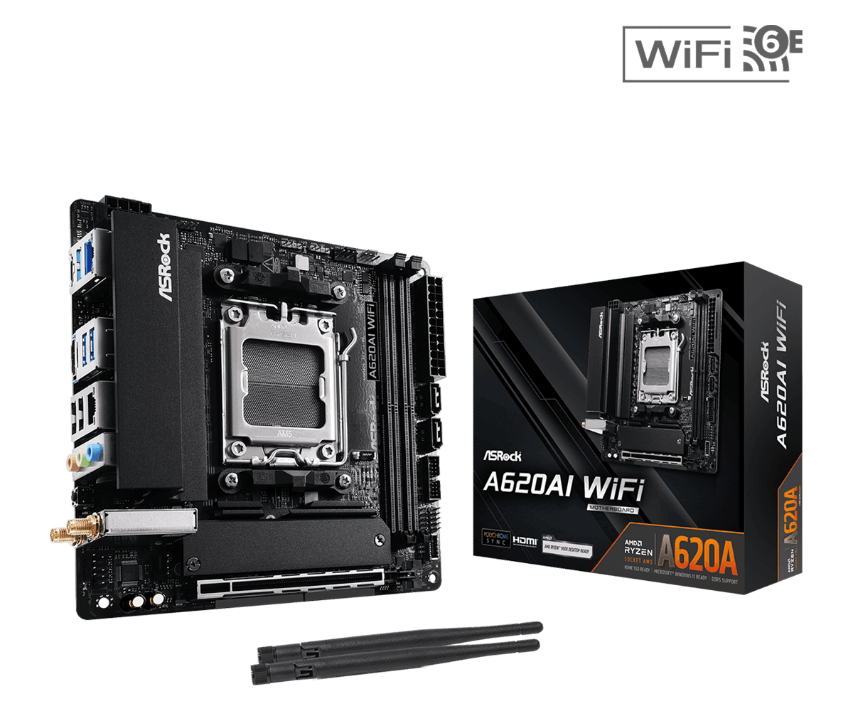 Motherboard AsRock A620AI WiFi AM5