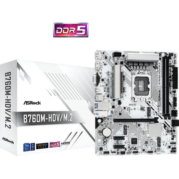 Motherboard AsRock B760M-HDV/M.2 D5